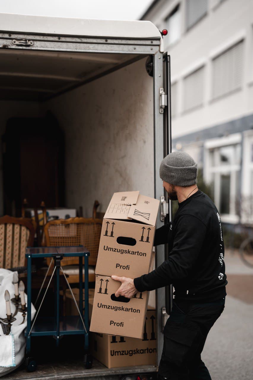 Haushaltsauflösung Münster – professionelle Beladung