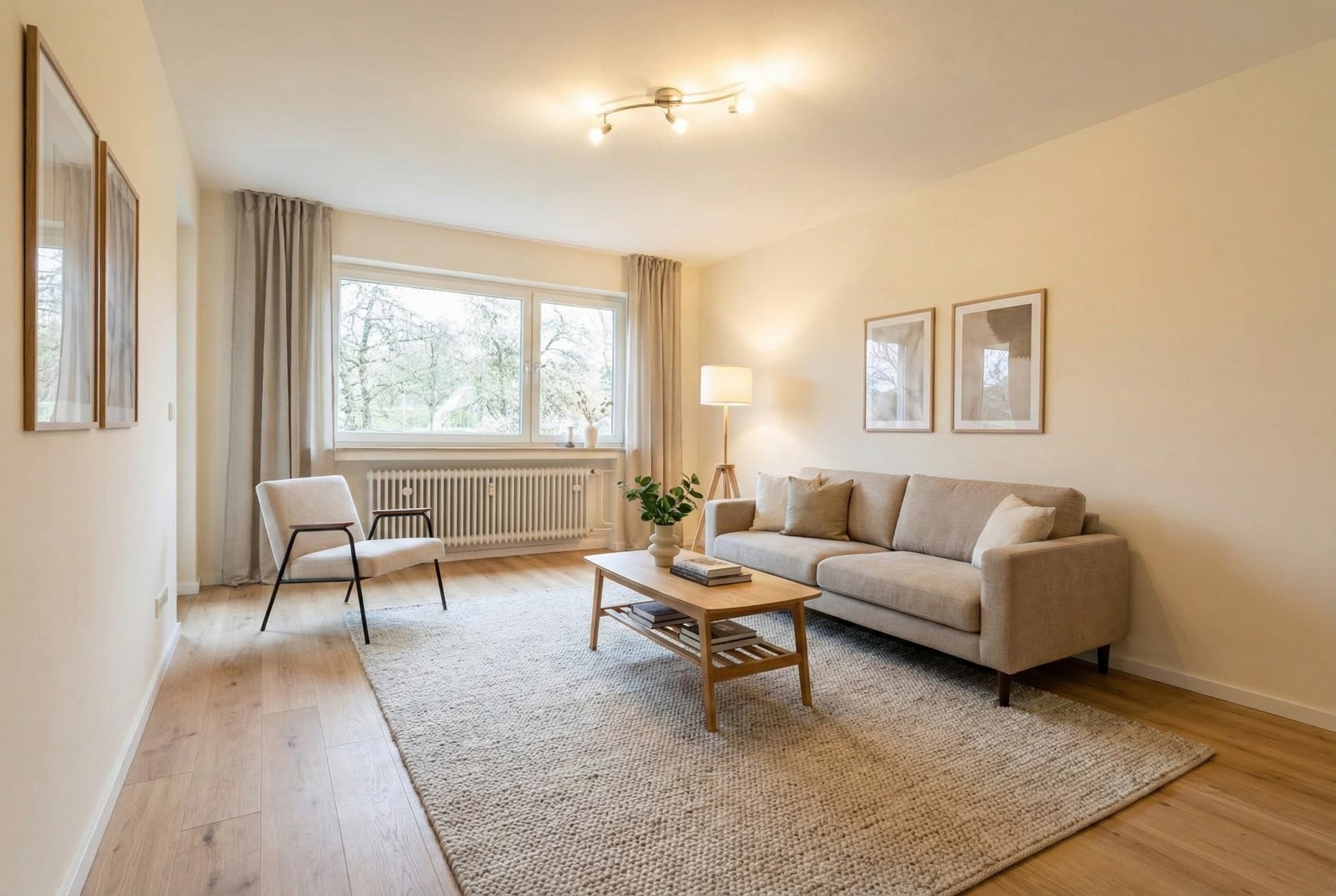 Nachher - 2-Zimmer-Wohnung in Münster