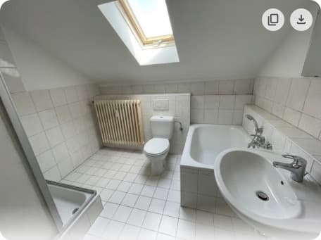 Nachher - Messie-Wohnung in Münster