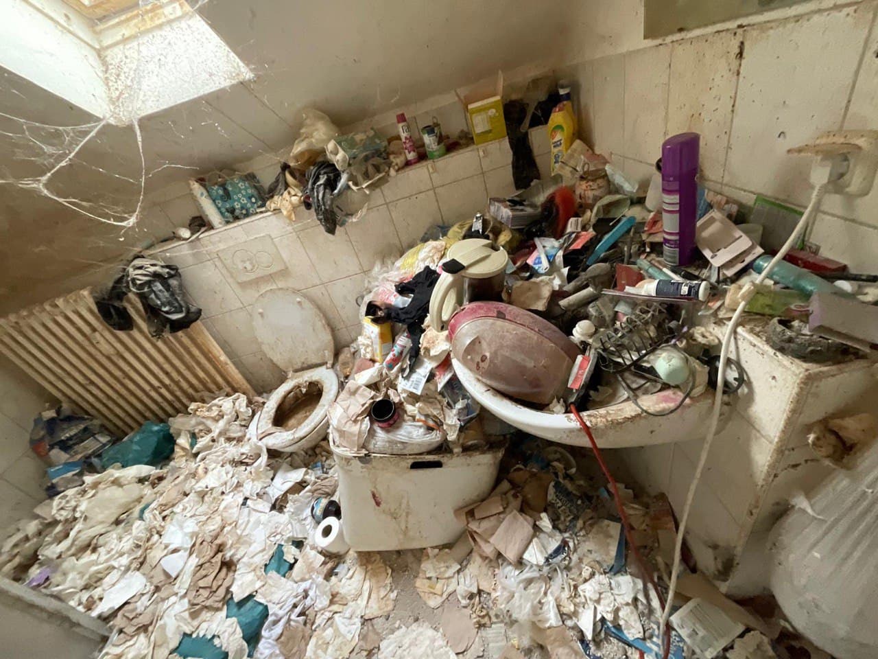 Vorher - Messie-Wohnung in Münster